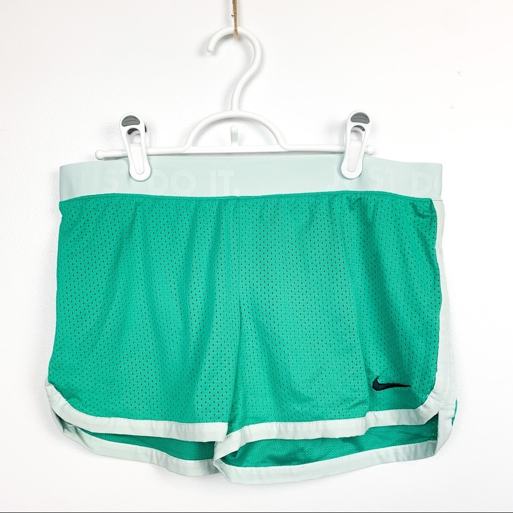 Nike Dri-Fit Athletic Green Shorts